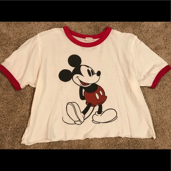 Disney Tops - Disney Mickey Mouse Crop Top
